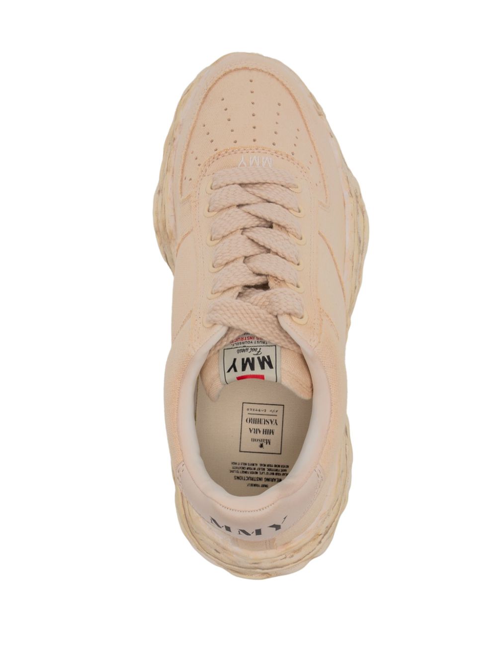 Maison MIHARA YASUHIRO Wayne low-top sneakers Beige