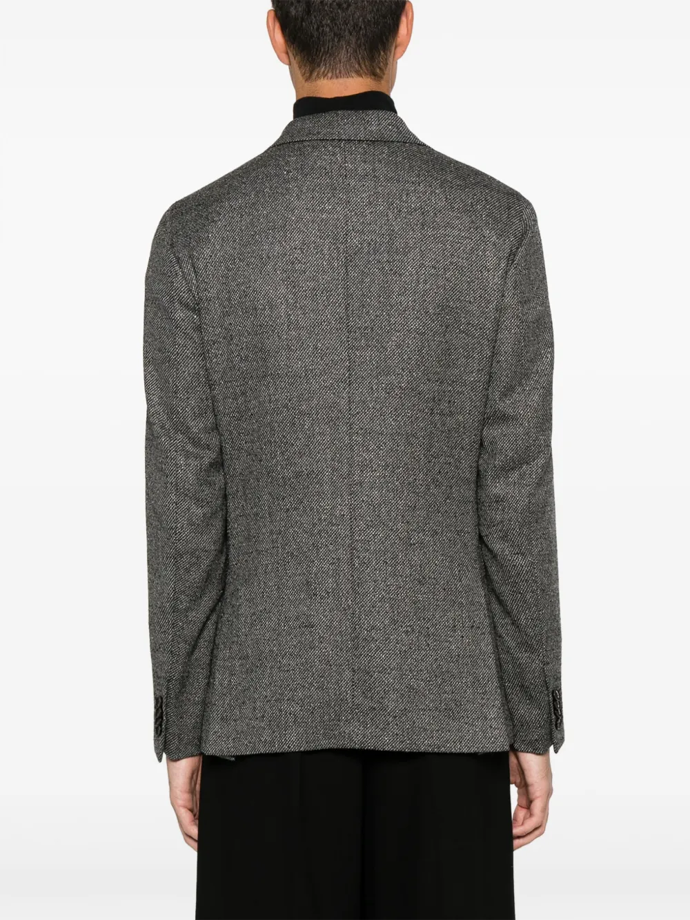 Zegna Twill blazer Grijs