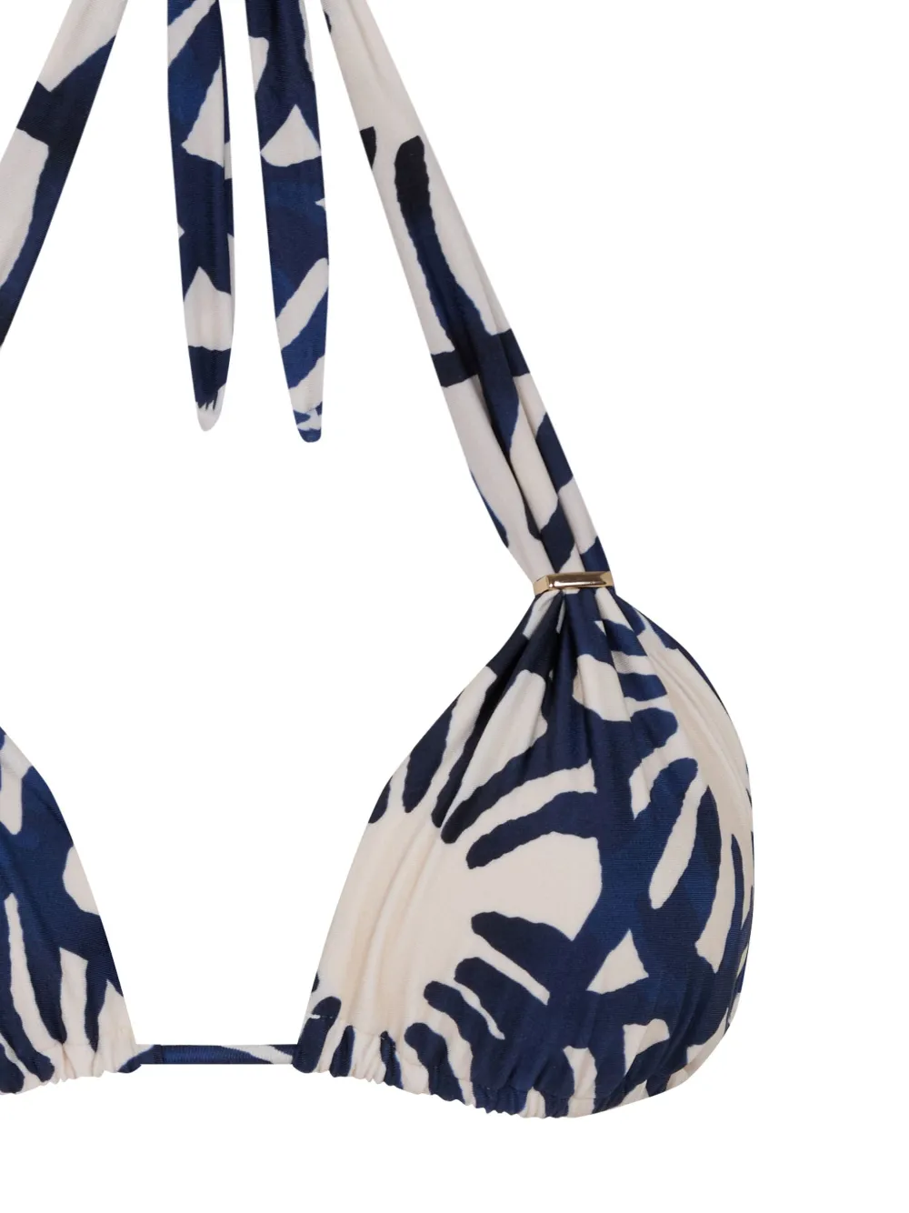 Lenny Niemeyer Bikinitop met bloemenprint - Blauw