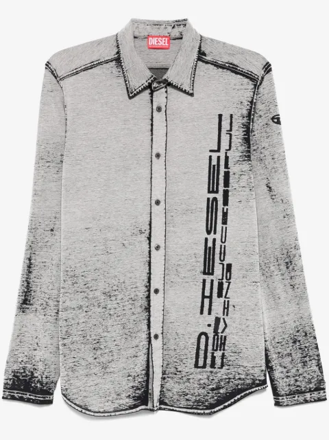Diesel chemise à imprimé abstrait
