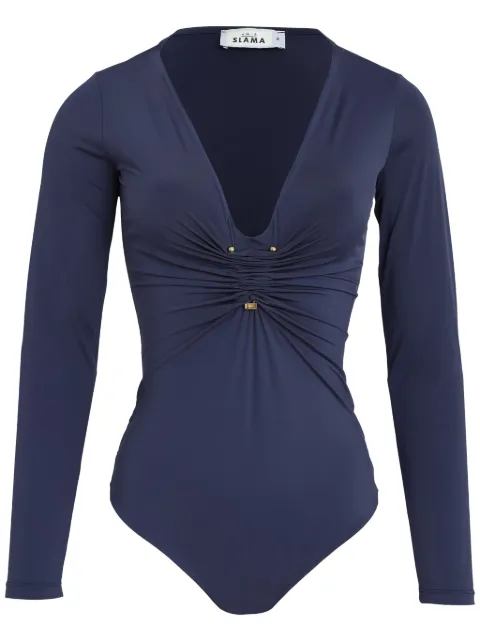 Amir Slama body con detalle fruncido