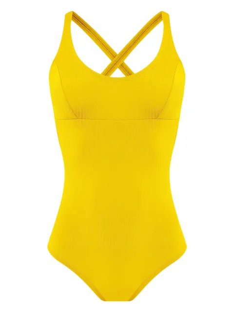 Amir Slama criss-cross swimsuit 