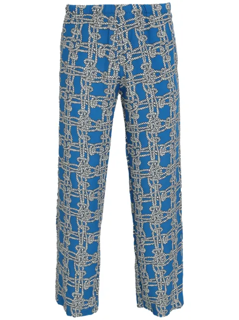 Amir Slama pantalones con estampado gráfico