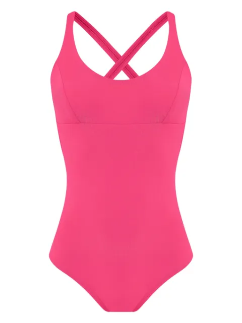 Amir Slama criss-cross swimsuit 
