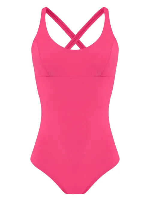 Maillot de bain à bretelles croisées - Amir Slama - Modalova