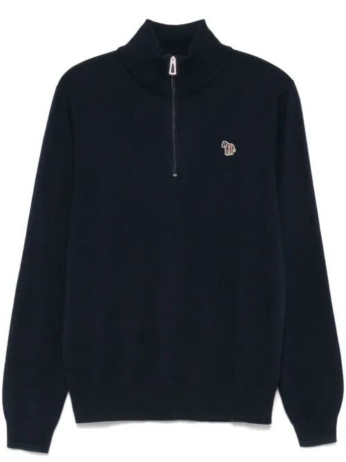 Pull à col zippé - Paul Smith - Modalova