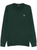Paul Smith Zebra-patch sweater - Green