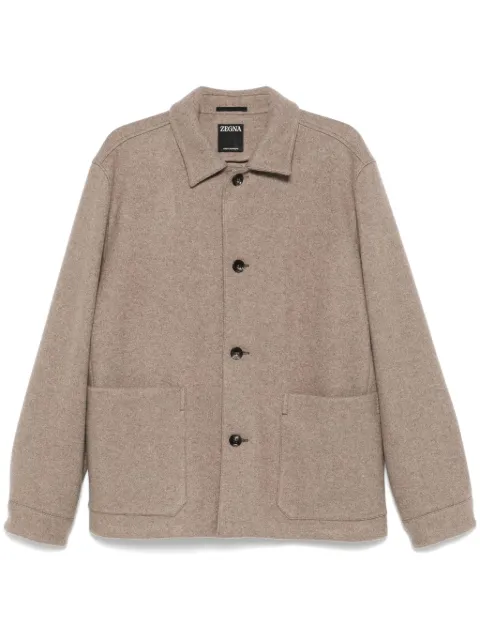 Zegna chamarra de cachemira