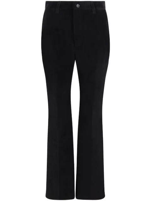 Bally pantalones de pana acampanados