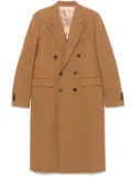 Lardini double-breasted coat - Brown