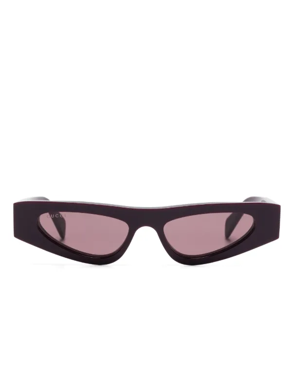 ファッションなデザイン Gucci Eyewear JP FARFETCH | パープル | サングラス キャットアイ 小物