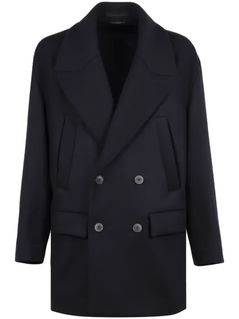 Giorgio Armani abrigo con doble botonadura