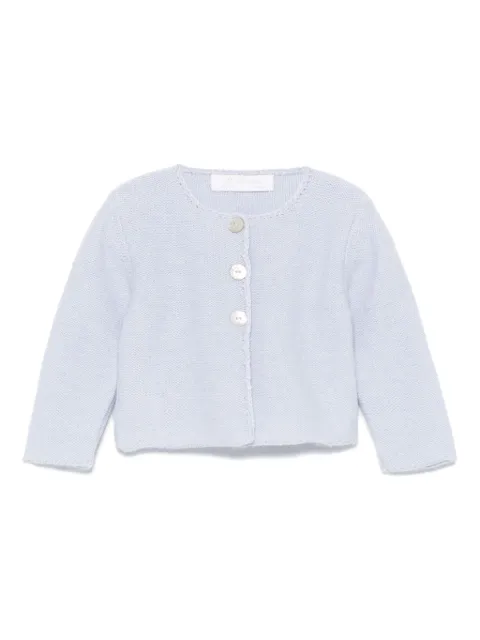 Mariella Ferrari Cardigan com decote careca