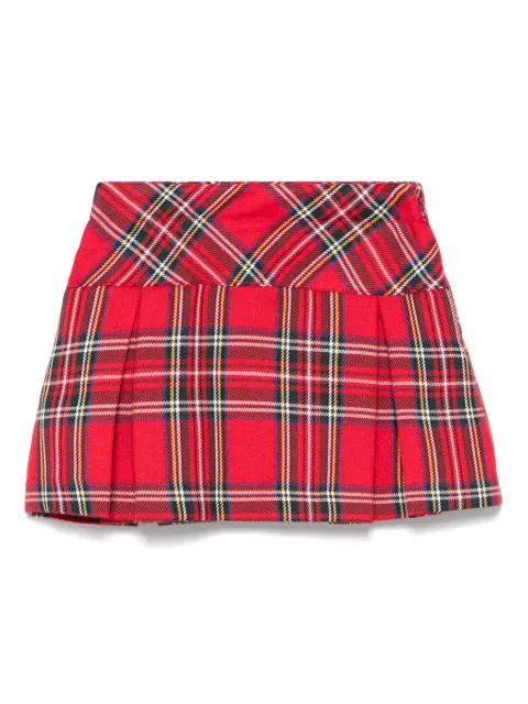 Mariella Ferrari tartan-check skirt