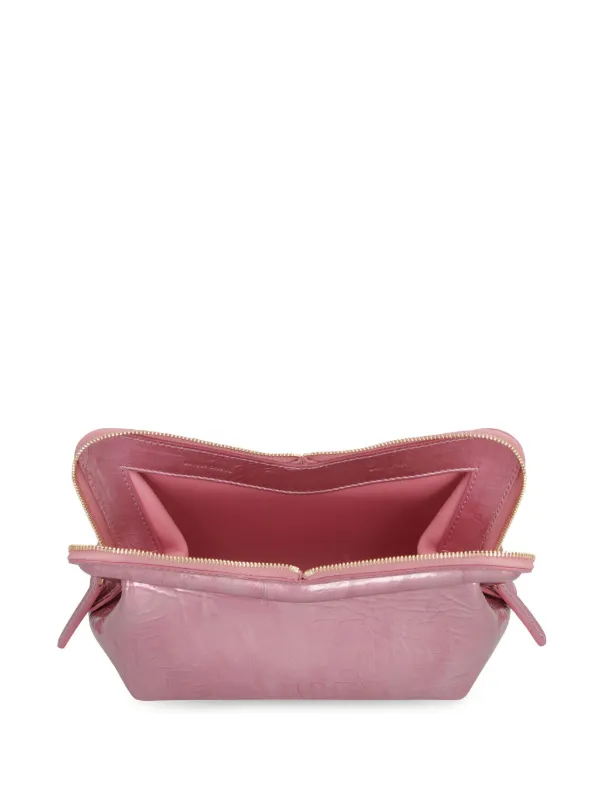 Mansur Gavriel Mini M Frame Clutch Bag | Pink | FARFETCH