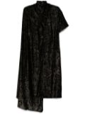 Roberto Cavalli jacquard midi dress - Black