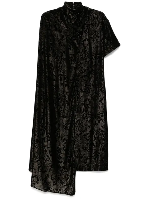 Roberto Cavalli jacquard midi dress