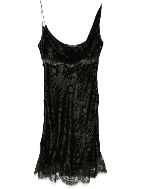 Roberto Cavalli jacquard mini dress