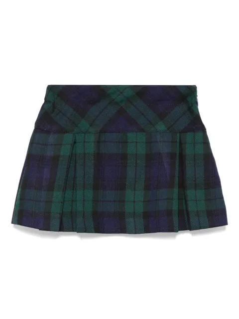 Mariella Ferrari checked skirt