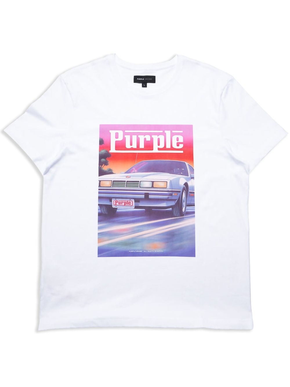 Purple Brand Cruise T-shirt - White