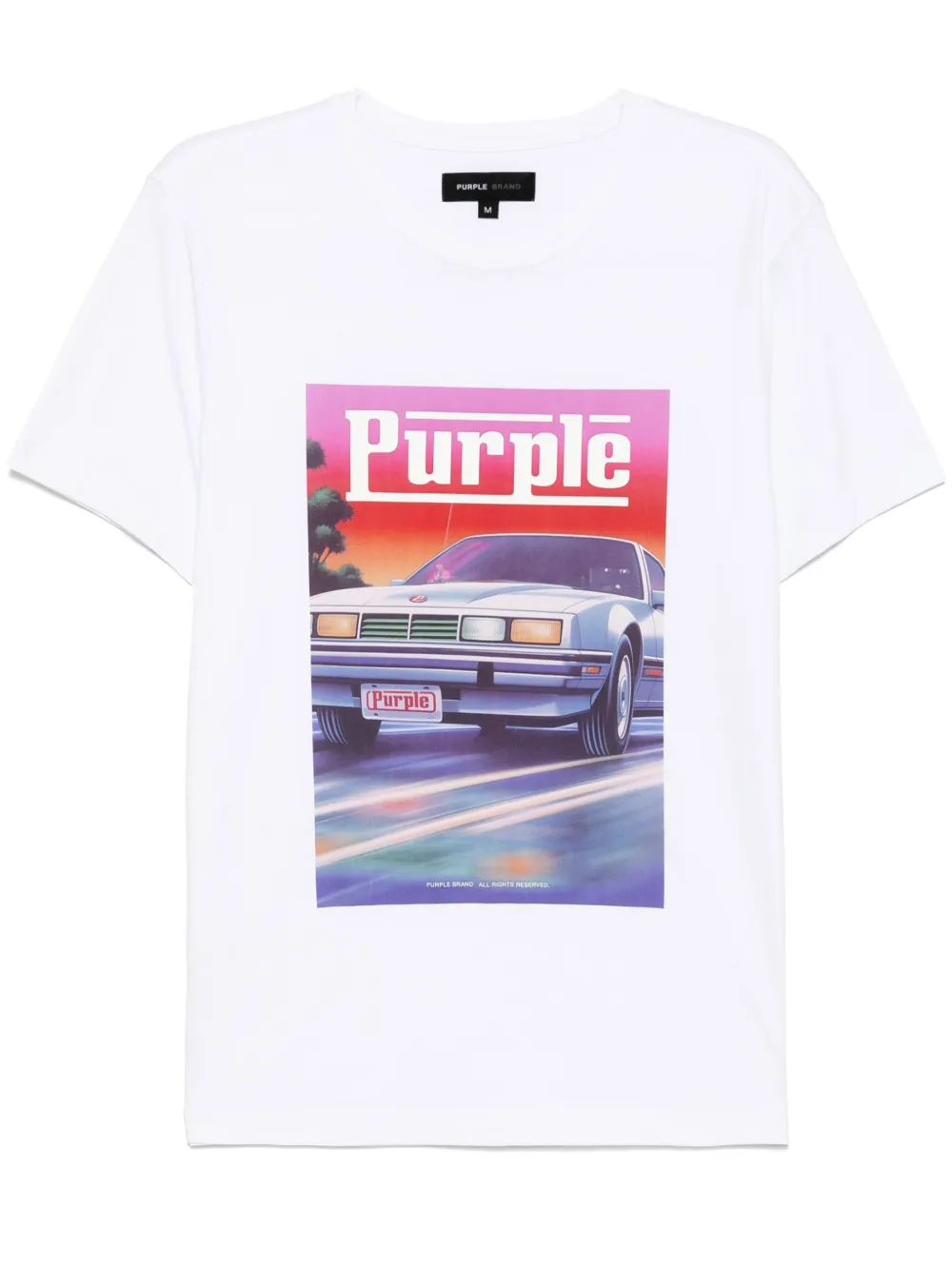Purple Brand Cruise T-shirt - Bianco