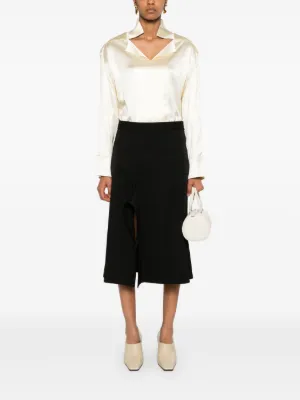 LEMAIRE ルメール　アシンメトリー　スカート Lemaire スカート - Black | FWRD