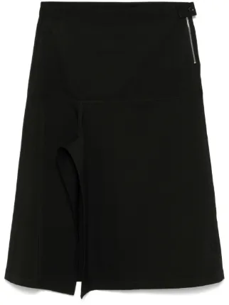LEMAIRE 22AW ブラックスカート サイズ36 LEMAIRE アシンメトリー スカート | ブラック | FARFETCH JP