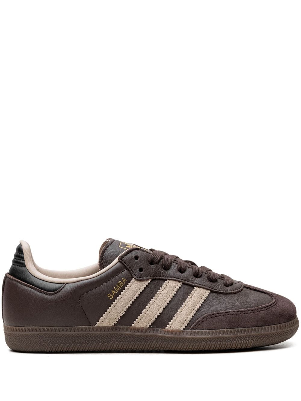 Adidas Samba OG "Dark Brown Beige Gum" sneakers Bruin