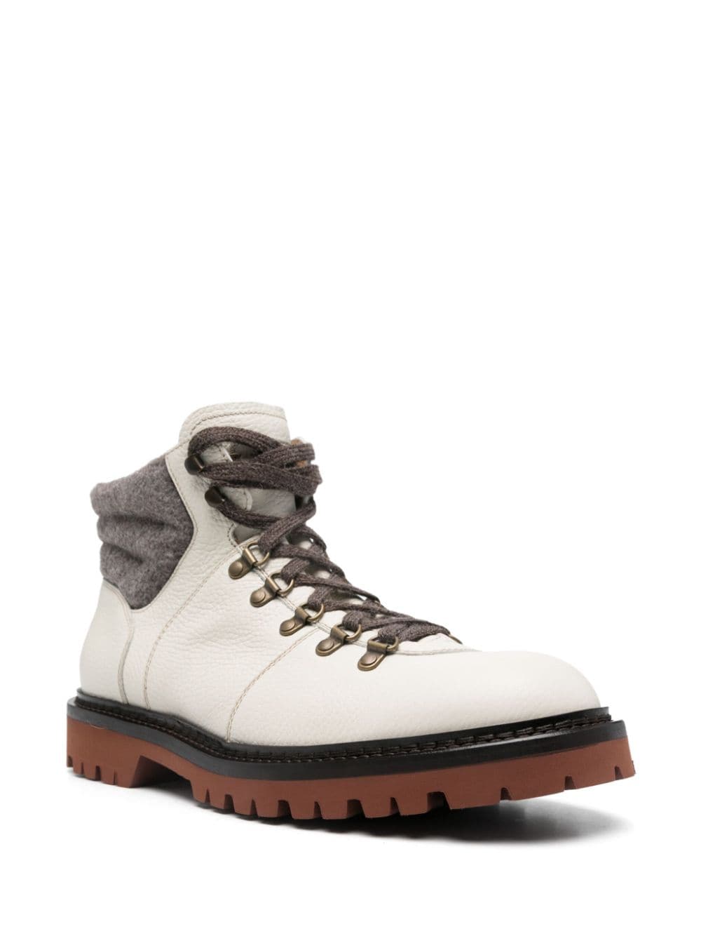 Shop Barrett Leather Boots In White