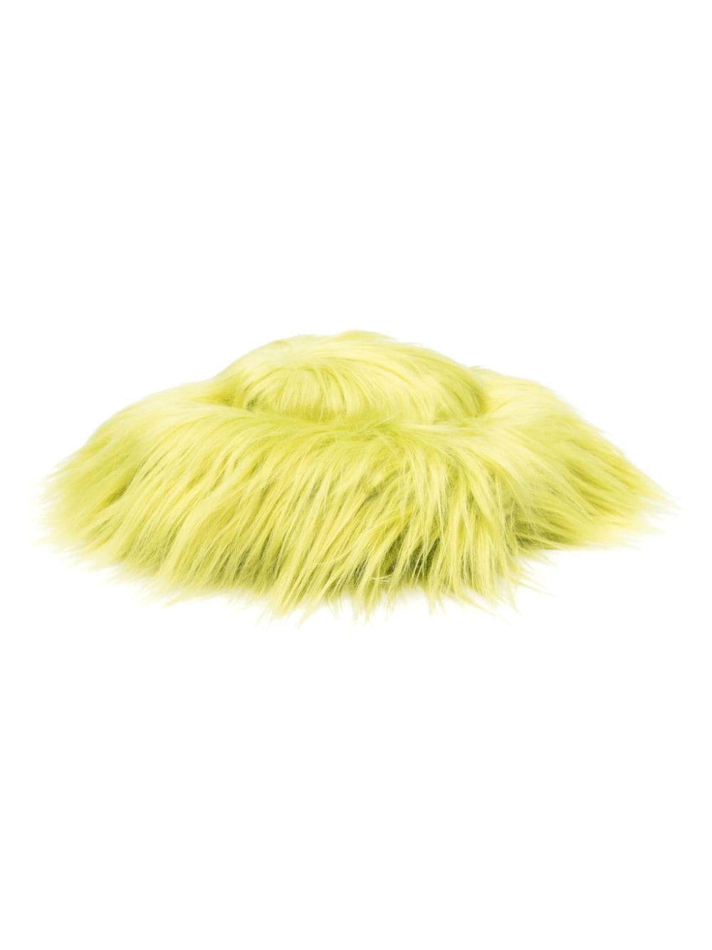 Ruslan Baginskiy faux-fur fedora hat - Green