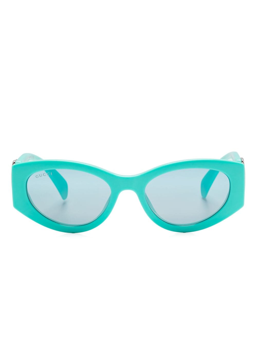 Gucci Cat-eye Sunglasses In Blau