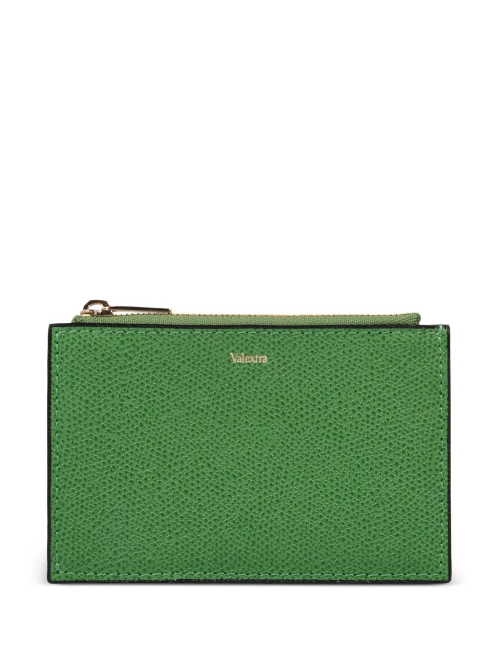 Valextra leather wallet | Green | Image 1