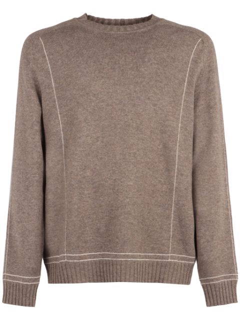 Giorgio Armani ribbed knit sweater Men