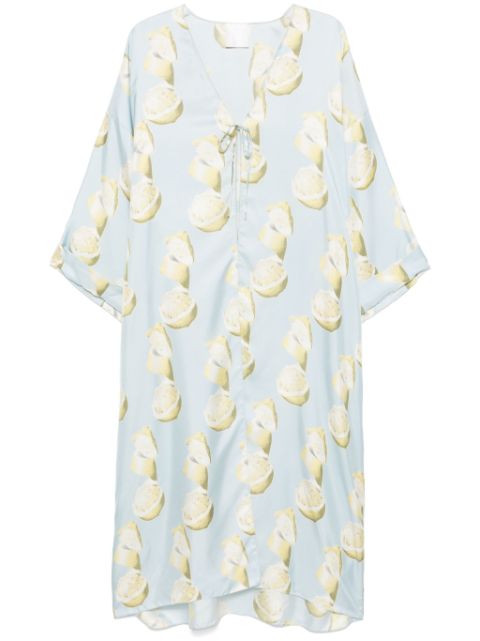 Givenchy lemon-print kaftan Women