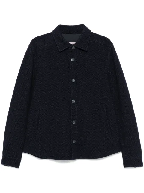 Herno Camicia con motivo spigato