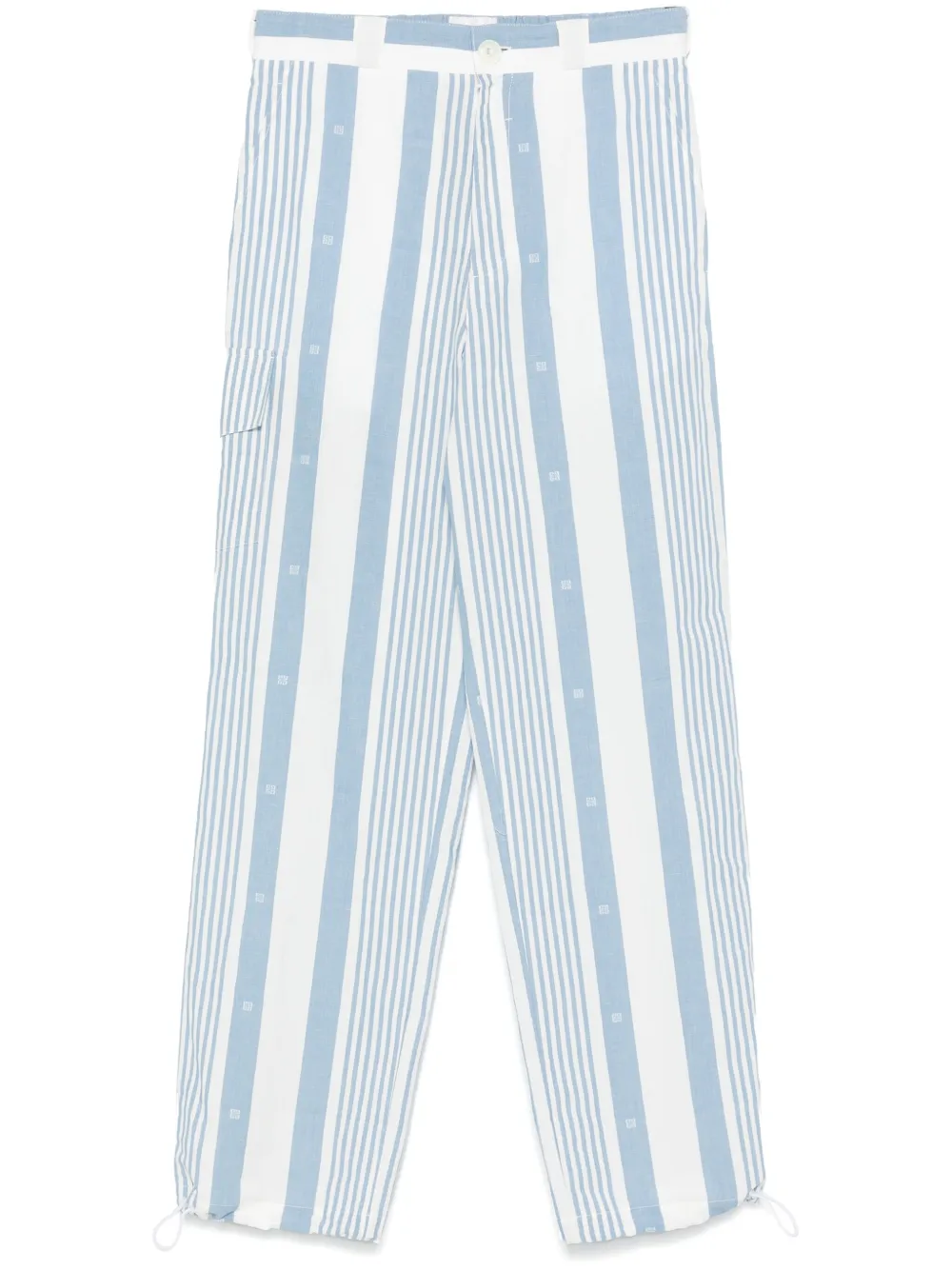 Givenchy 4G-striped trousers - Blue