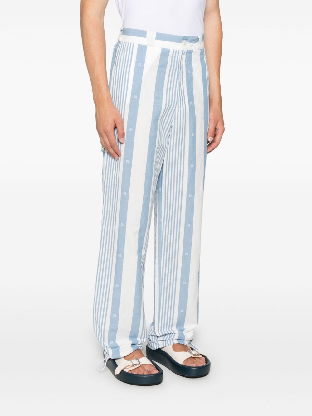 Givenchy 4G-striped trousers Men