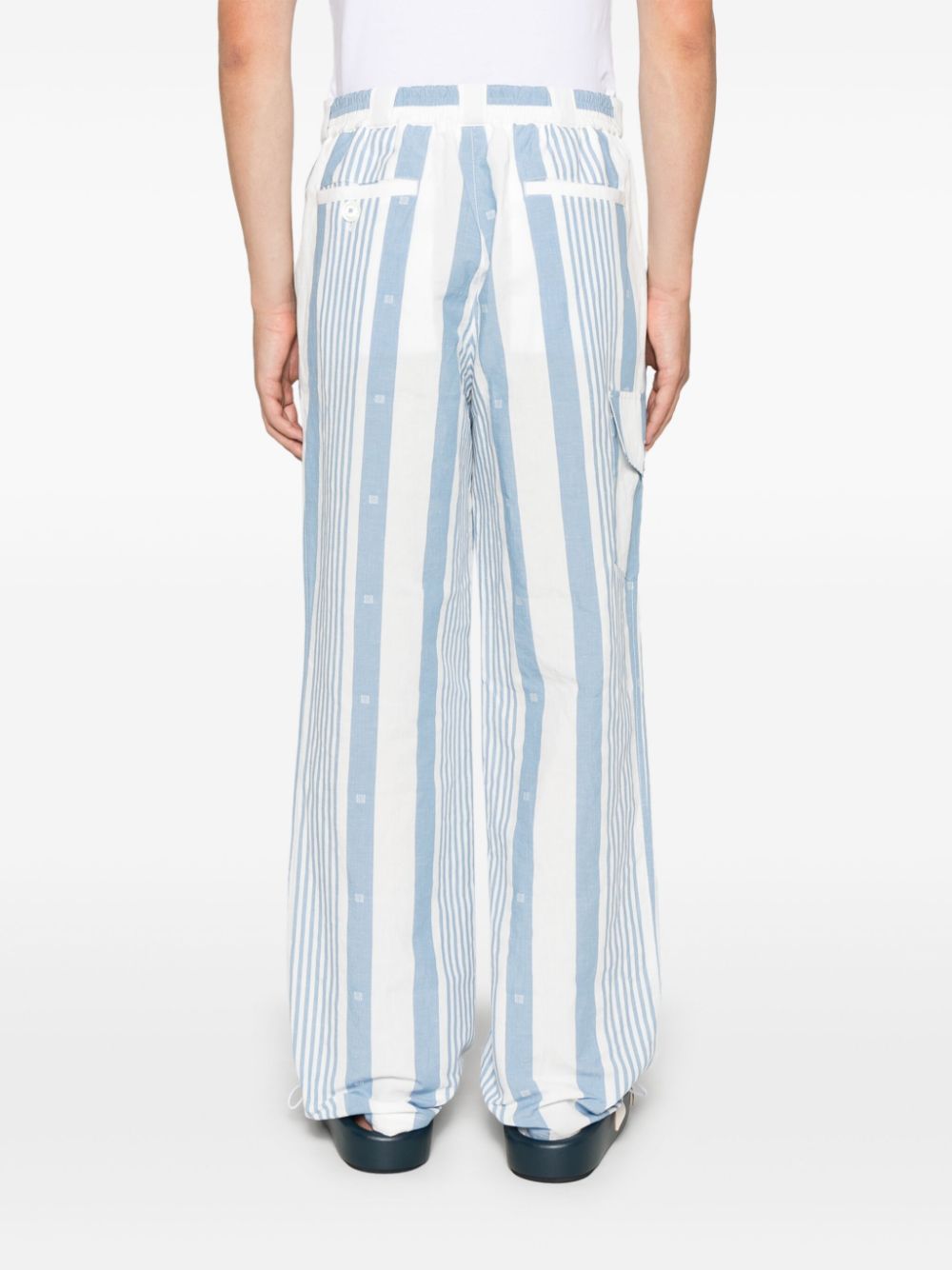 Givenchy 4G-striped trousers Men