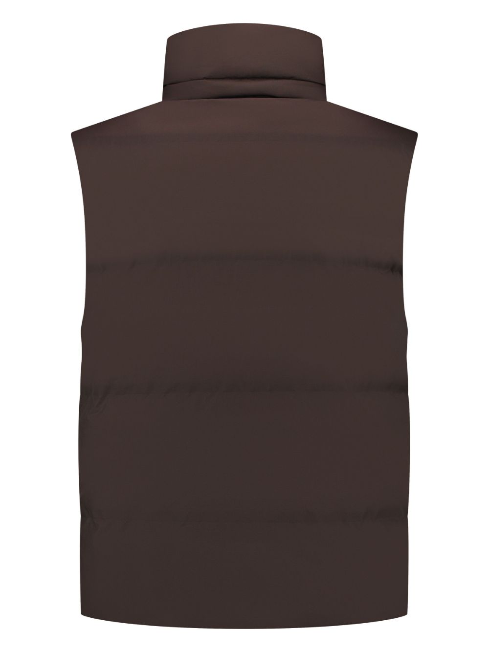 Shop C.p. Company Pertex Gilet In Brown