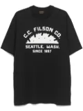 Filson Seattle-graphic T-shirt - Black