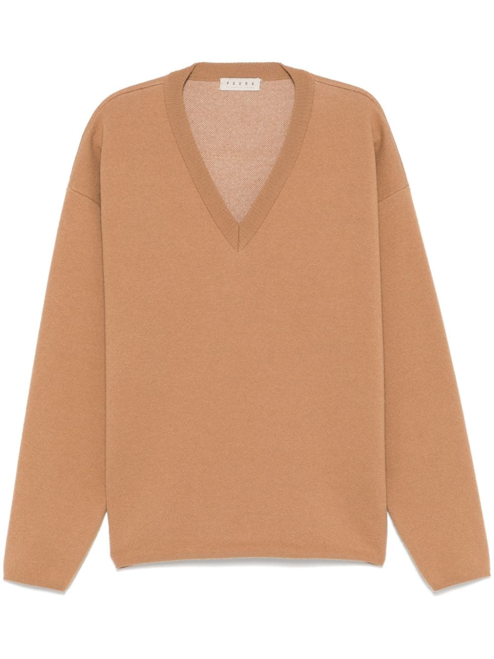 Shop Paura Onelia Sweater In Neutrals