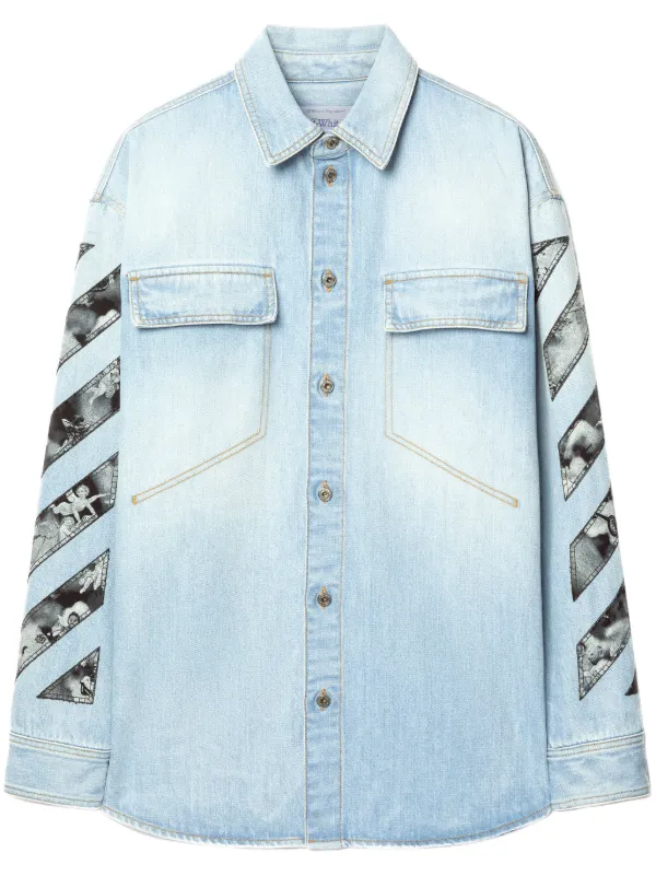 off-white デニムシャツ 専用出品 off-white デニムシャツ 専用出品 OFF WHITE（オフホワイト)中古