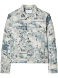 Off-White Fresco Tapestry jacket - Blue