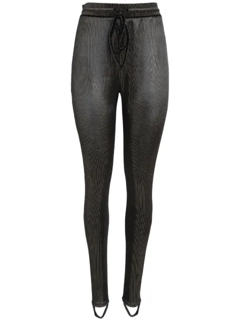 Amir Slama leggins con detalle de lúrex