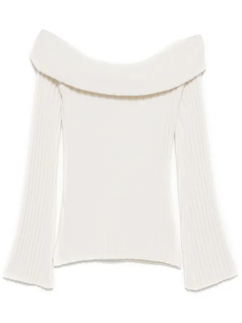 Reformation Lana knitted top
