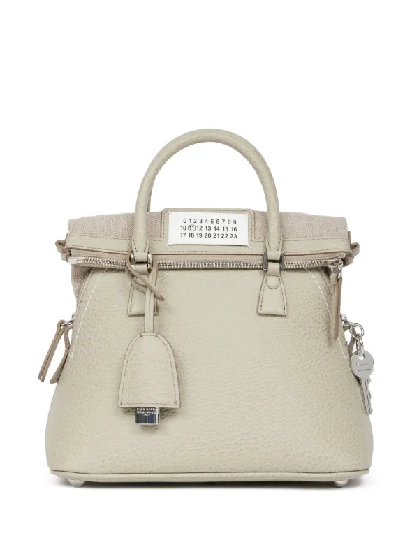 Maison Margiela 5AC Classique Mini Tote Bag | Neutrals | FARFETCH IN