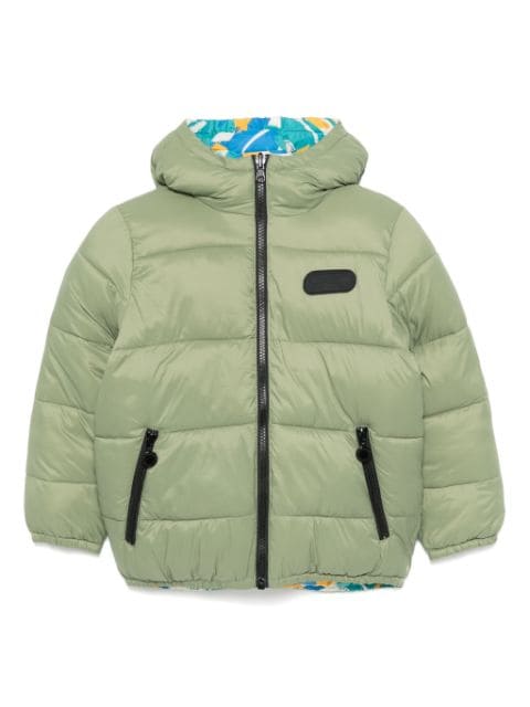 Stella McCartney Kids hooded puffer jacket