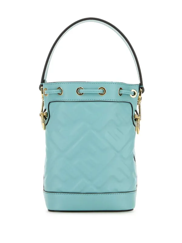 FENDI Mon Tresor Bucket Bag Blue FARFETCH IE