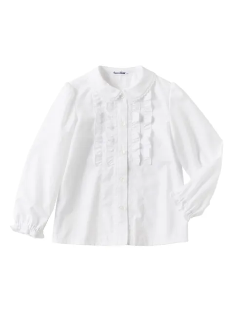 familiar blusa fruncida
