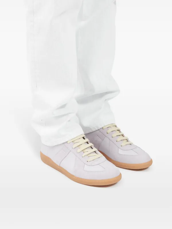 スニーカー Maison Margiela Sneaker Replica In Pelle Maison Margiela Men's Replica Leather Low-Top Sneakers